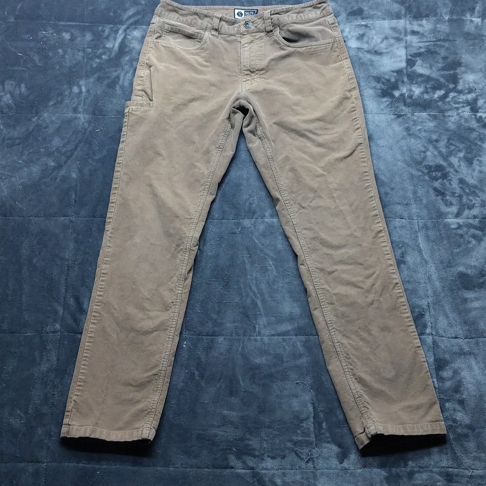 Salty Crew Modern Fit Corduroy Pants Brown 30x30 Regular Size Casual Pants